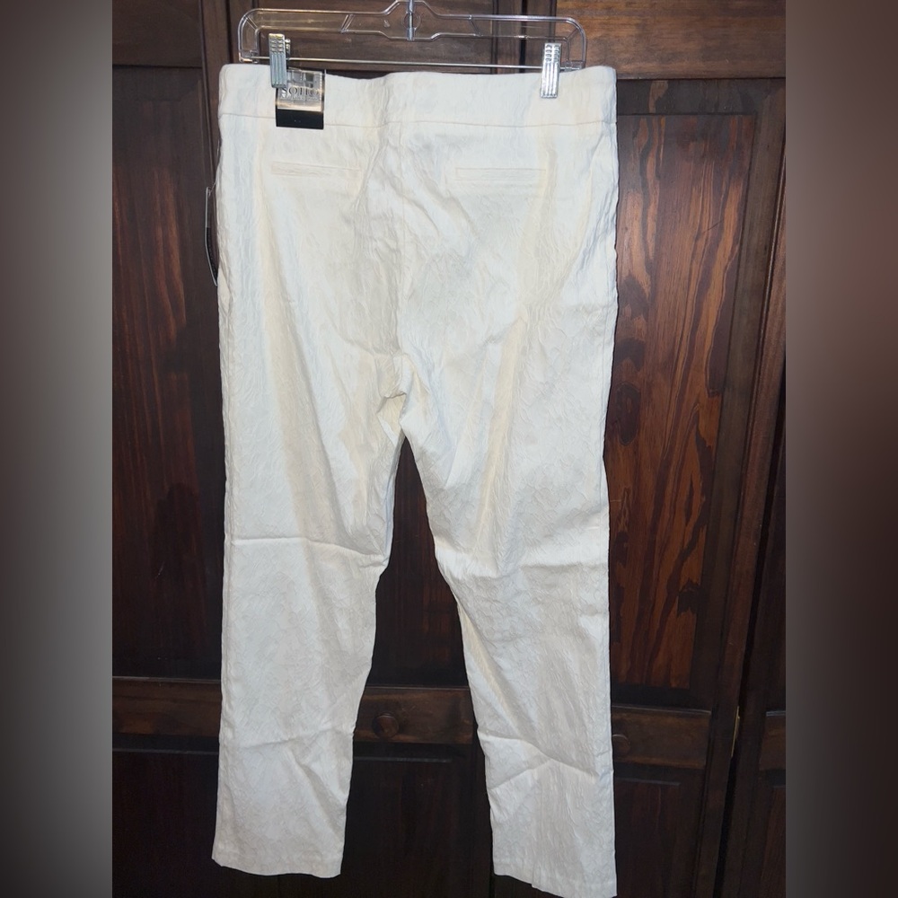 Soho‎ Women's Cream Pants NWT large